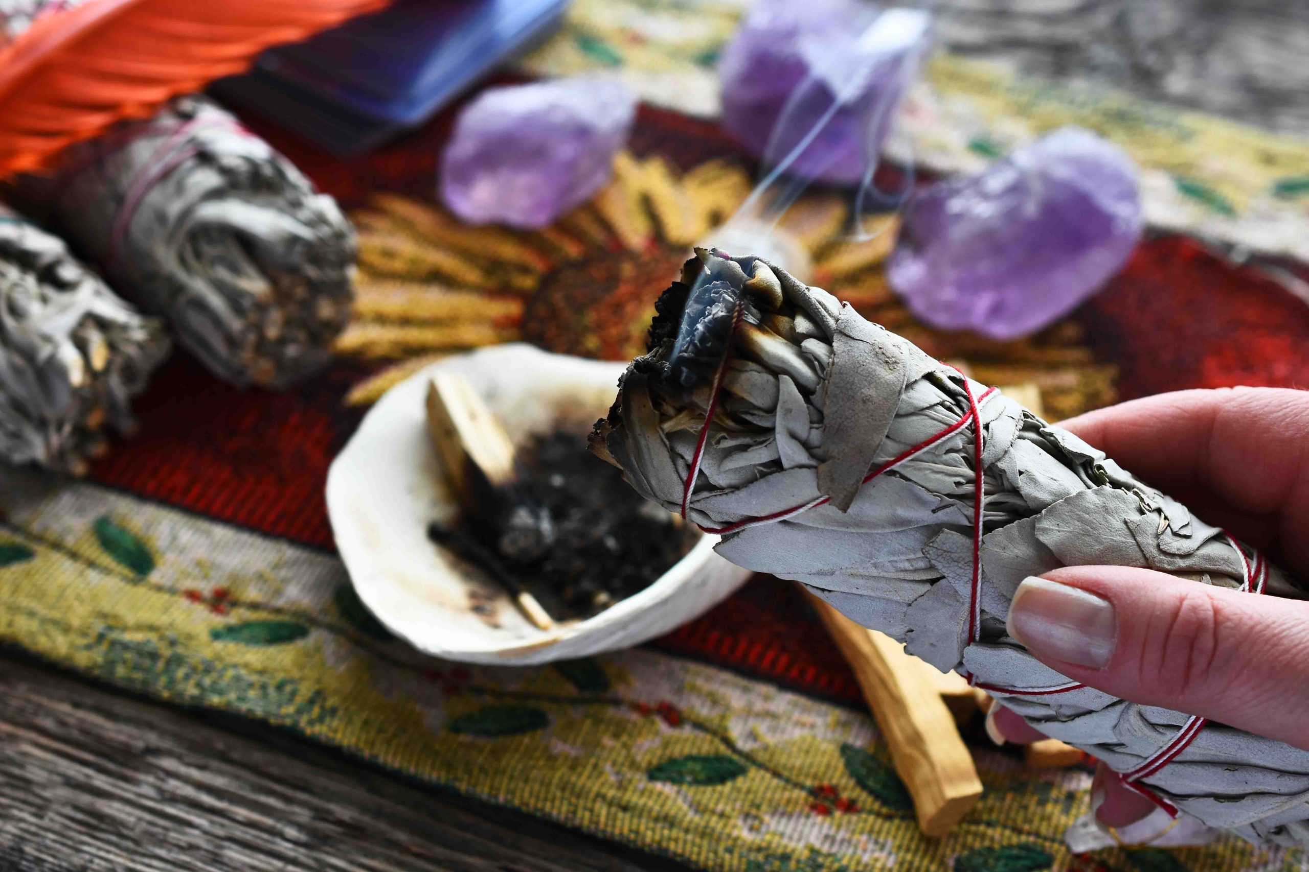 ホワイトセージでの浄化